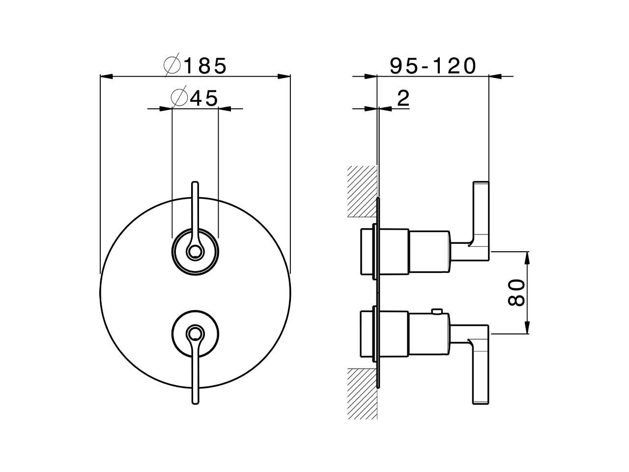 Completo Termostatico per One-Box ONE BOX_GL0BT030 - v1