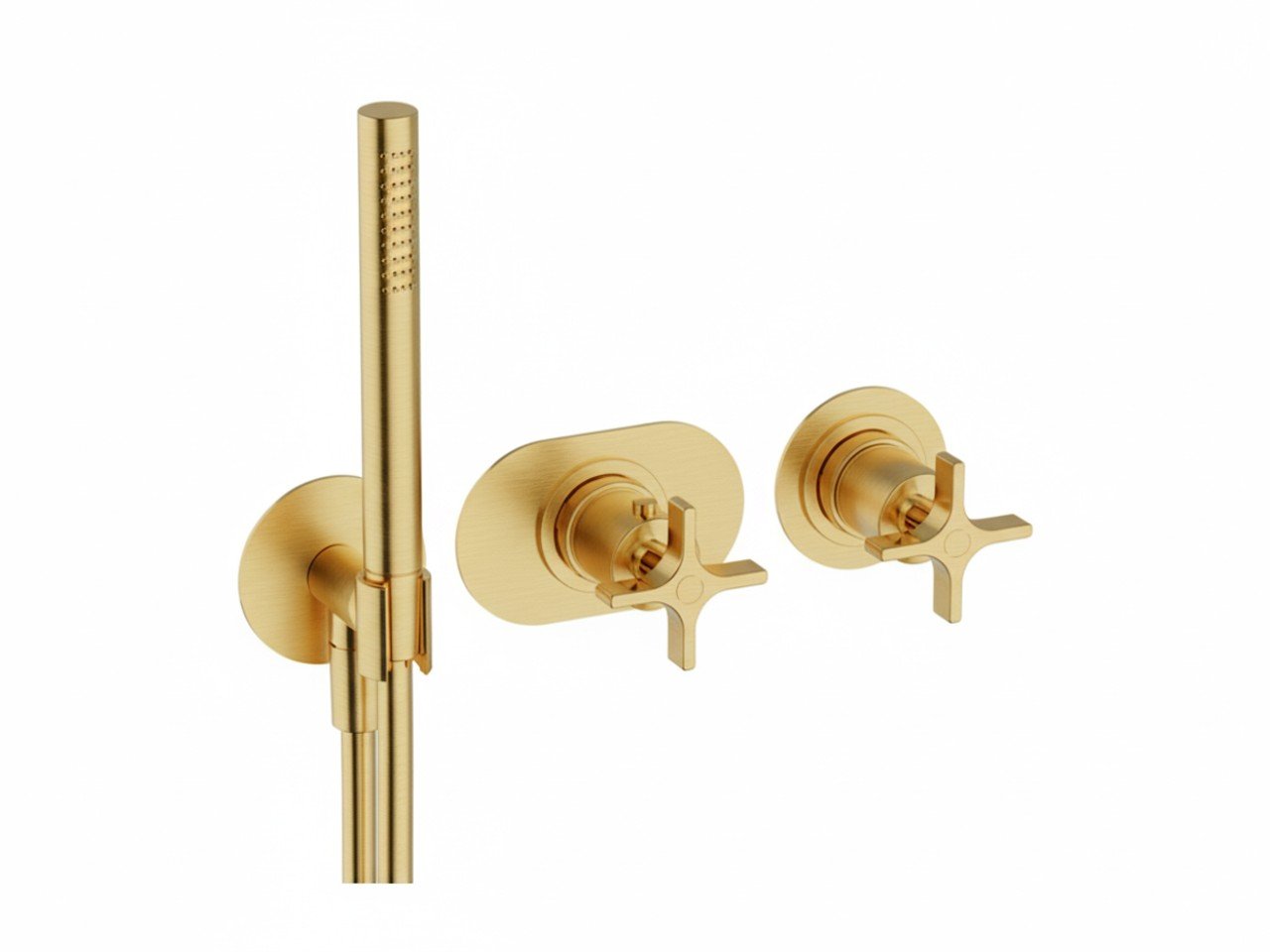 Parte esterna termostatico doccia incasso 2 uscite GRACE_GS019641 -1