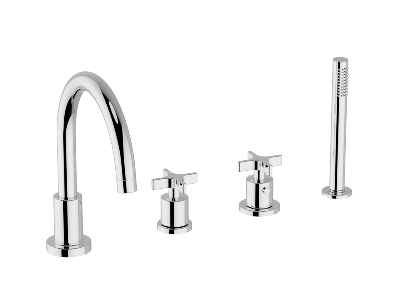 CisalMiscelatore termostatico bordo vasca 4 fori GRACE_GST76010