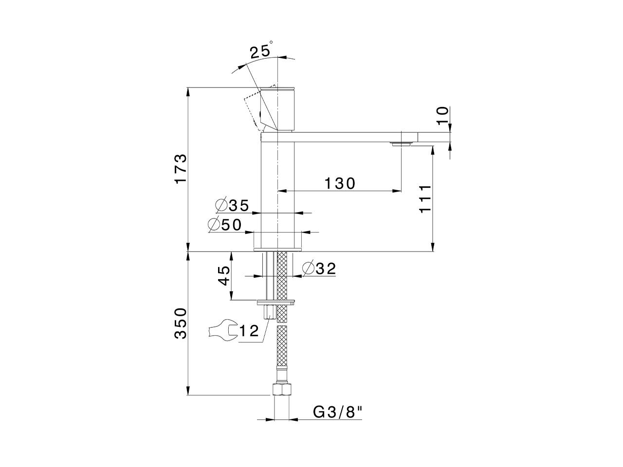 Miscelatore monocomando lavabo large DUO SINCRONIA_I3000504 - v1