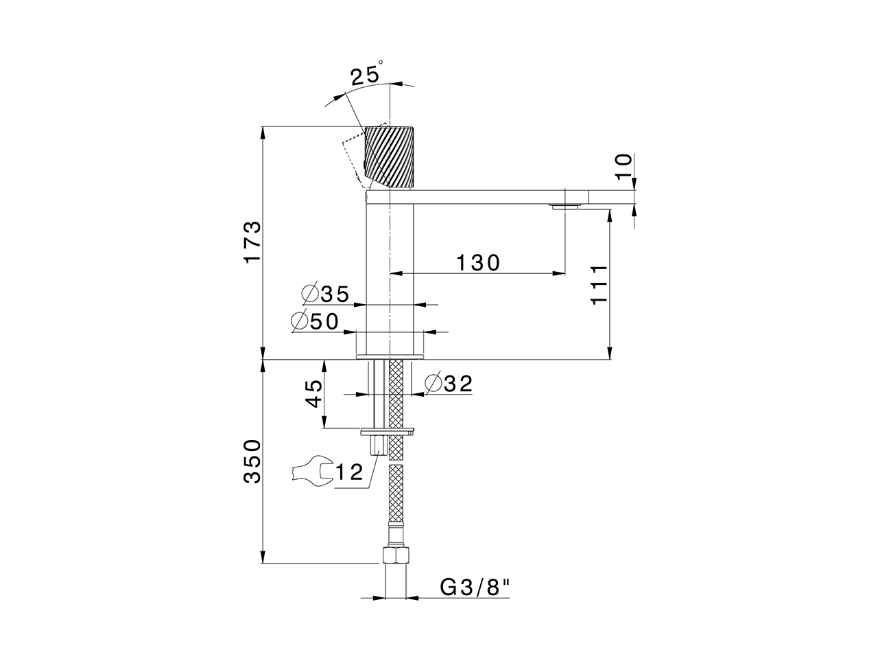 Miscelatore monocomando lavabo large VOGUE SINCRONIA_I4000504 - v1
