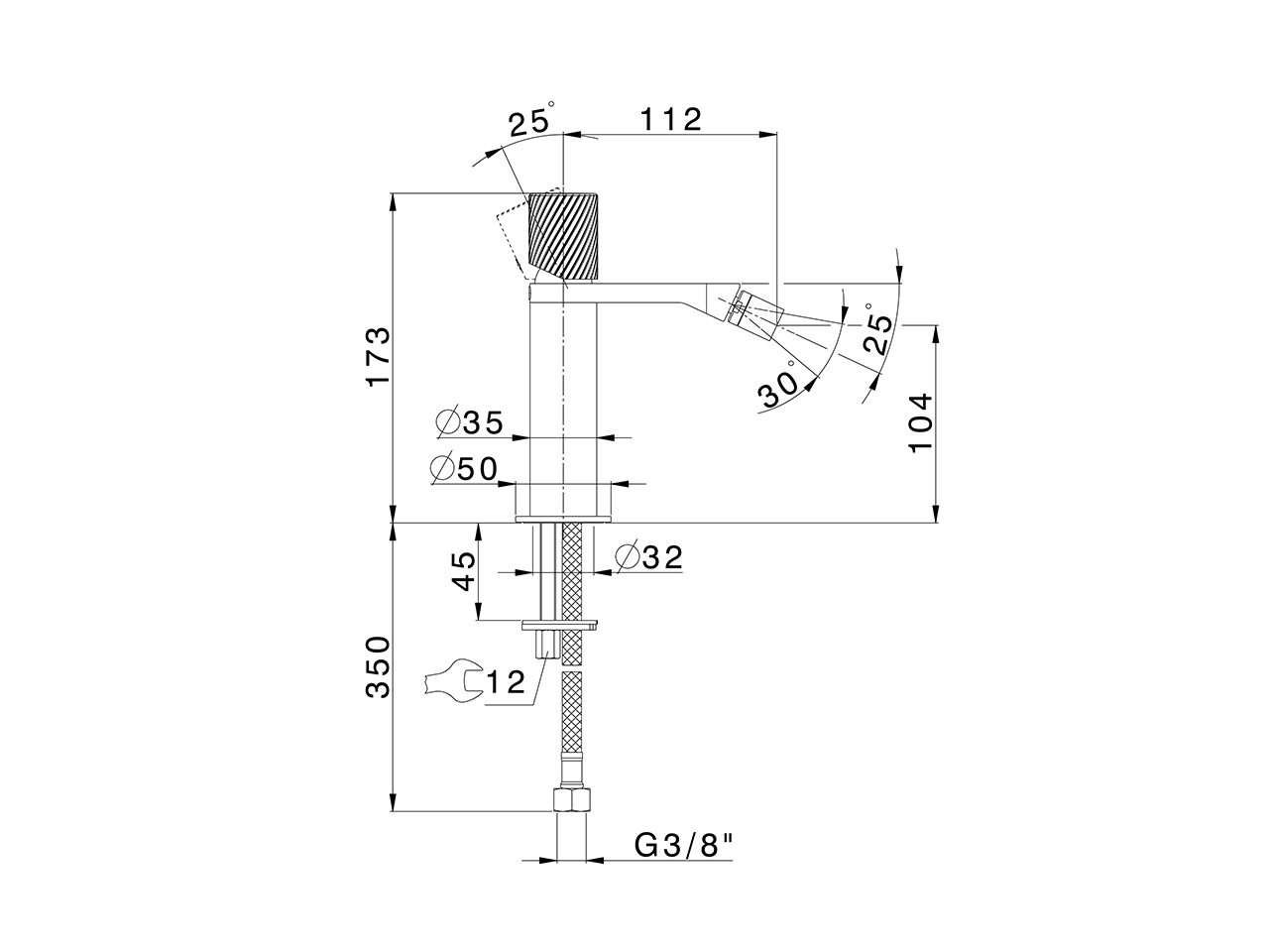 Miscelatore monocomando bidet VOGUE SINCRONIA_I4000564 - v1