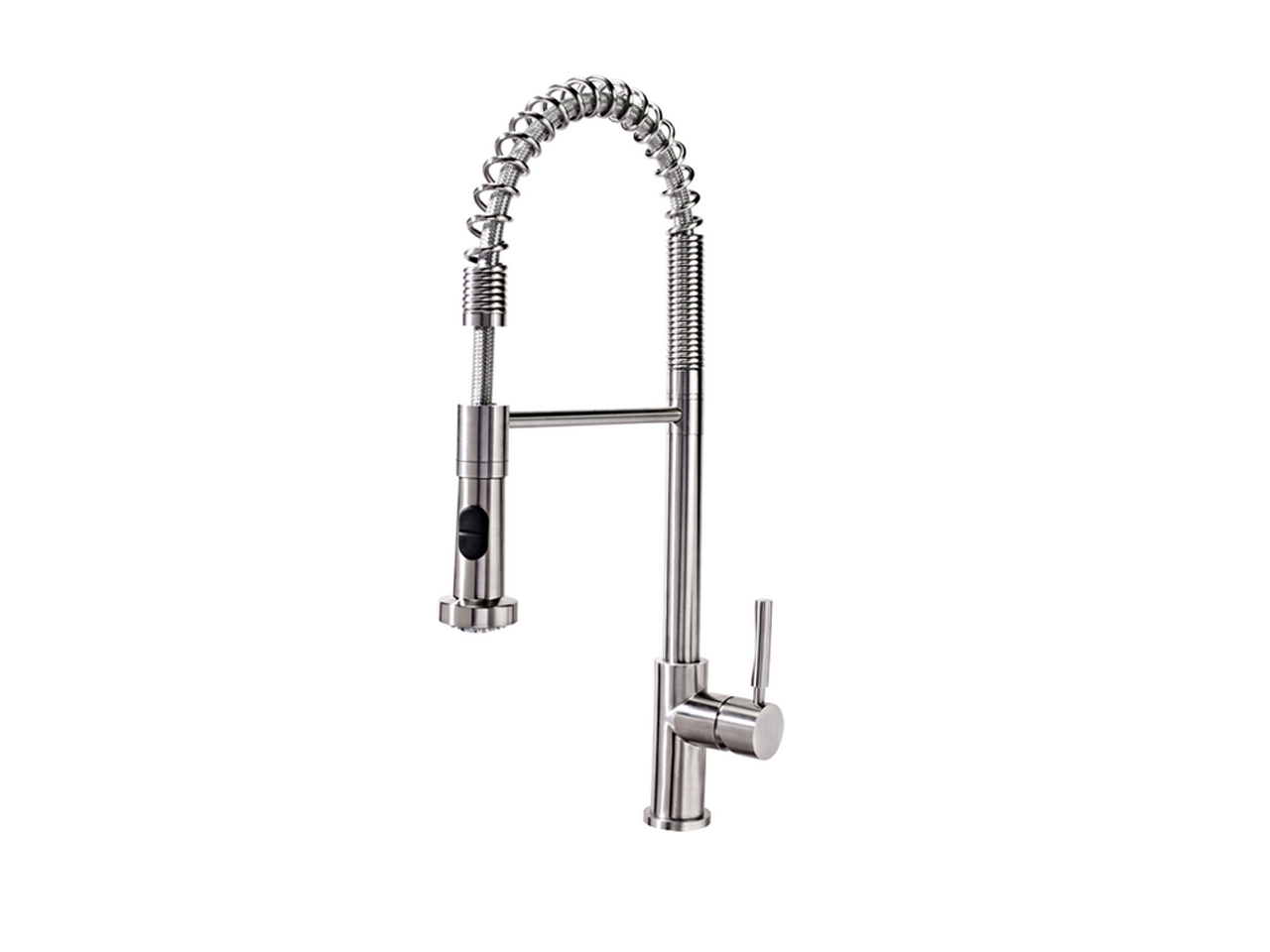 Miscelatore monocomando lavello INOX docc. estraib KITCHEN_LC000080 - v1