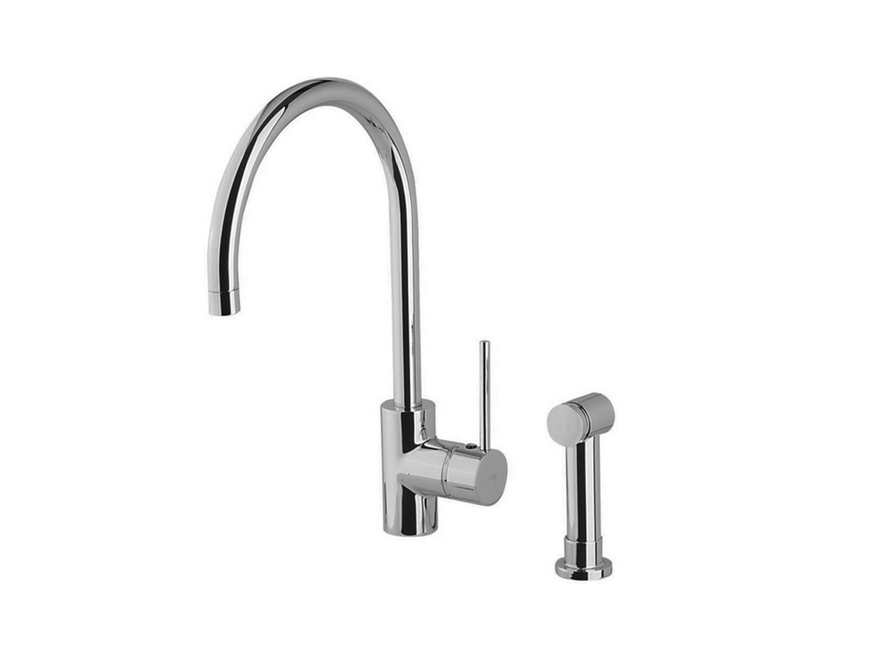 MIscelatore monocomando lavello doccia estraibile KITCHEN_LL004570 - v1
