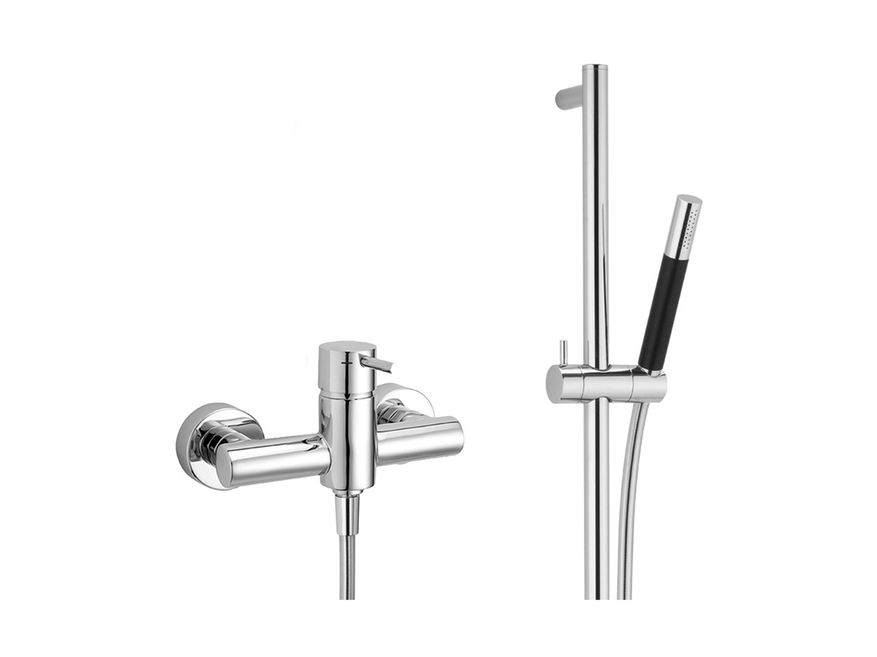 Miscelatore monocomando doccia completo NUOVA LESS_LN000460 - v1