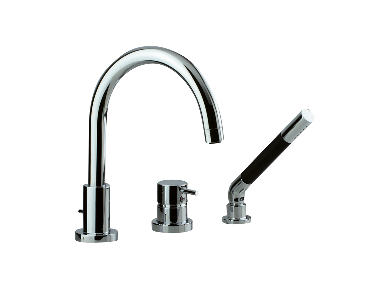 CisalMiscelatore monocomando bordo vasca 3 fori NUOVA LESS_LN001260