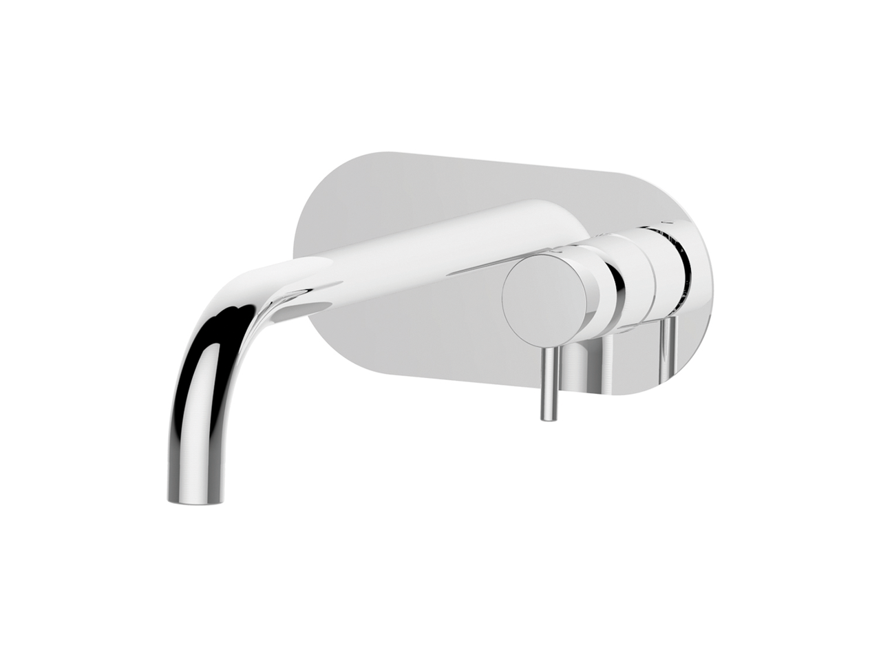 Parte esterna monocomando lavabo a parete NUOVA LESS_LN005510 - v1