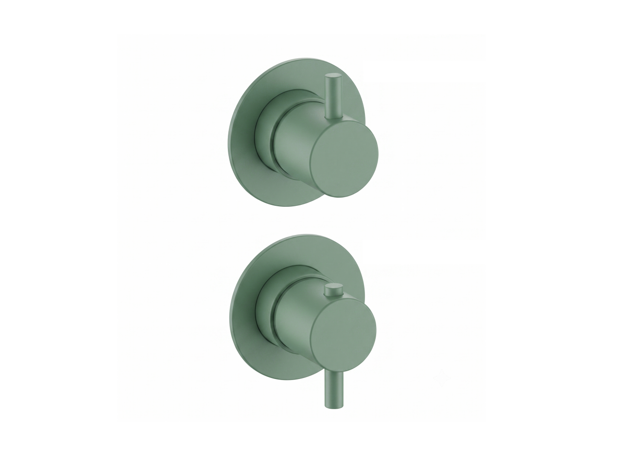 Parte esterna termostatico incasso 3 uscite LESS MINIMAL_LN0G2300C -1