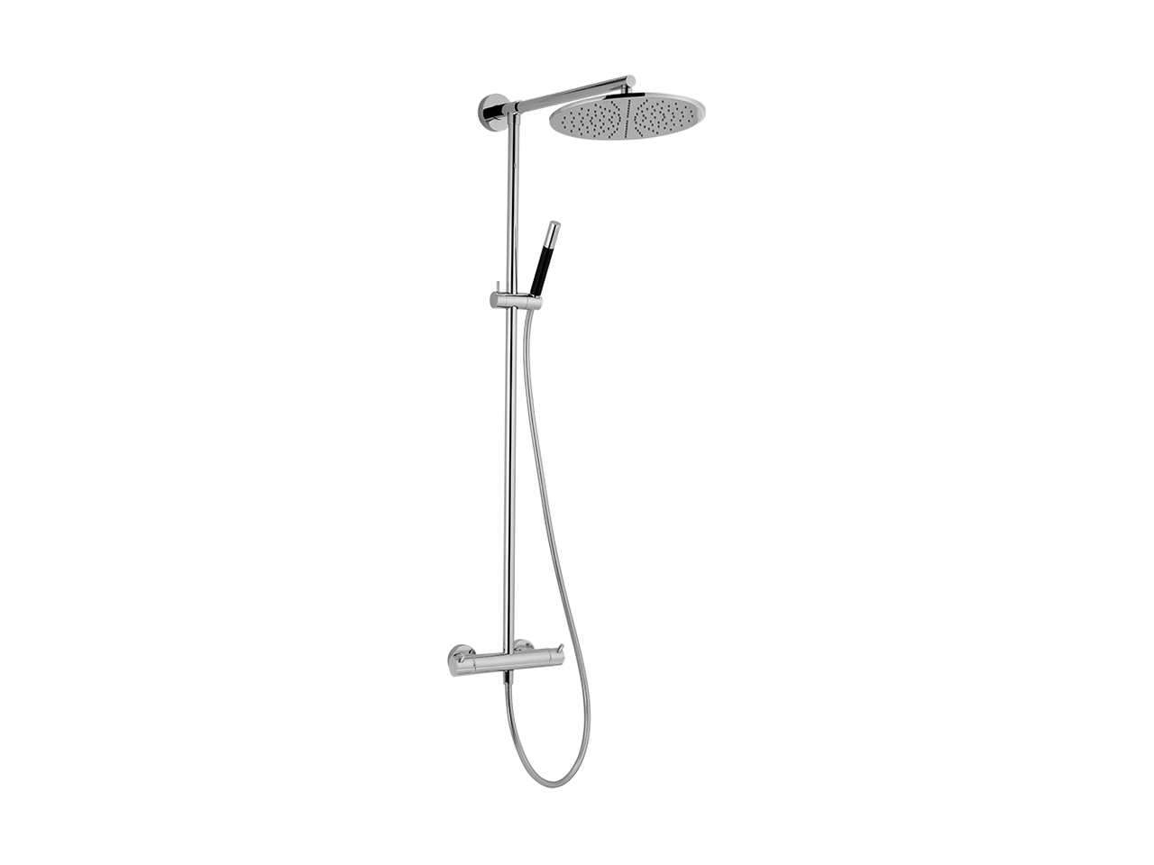 Colonna doccia termostatica 2 funzioni LESS MINIMAL_LNC7801N - v1