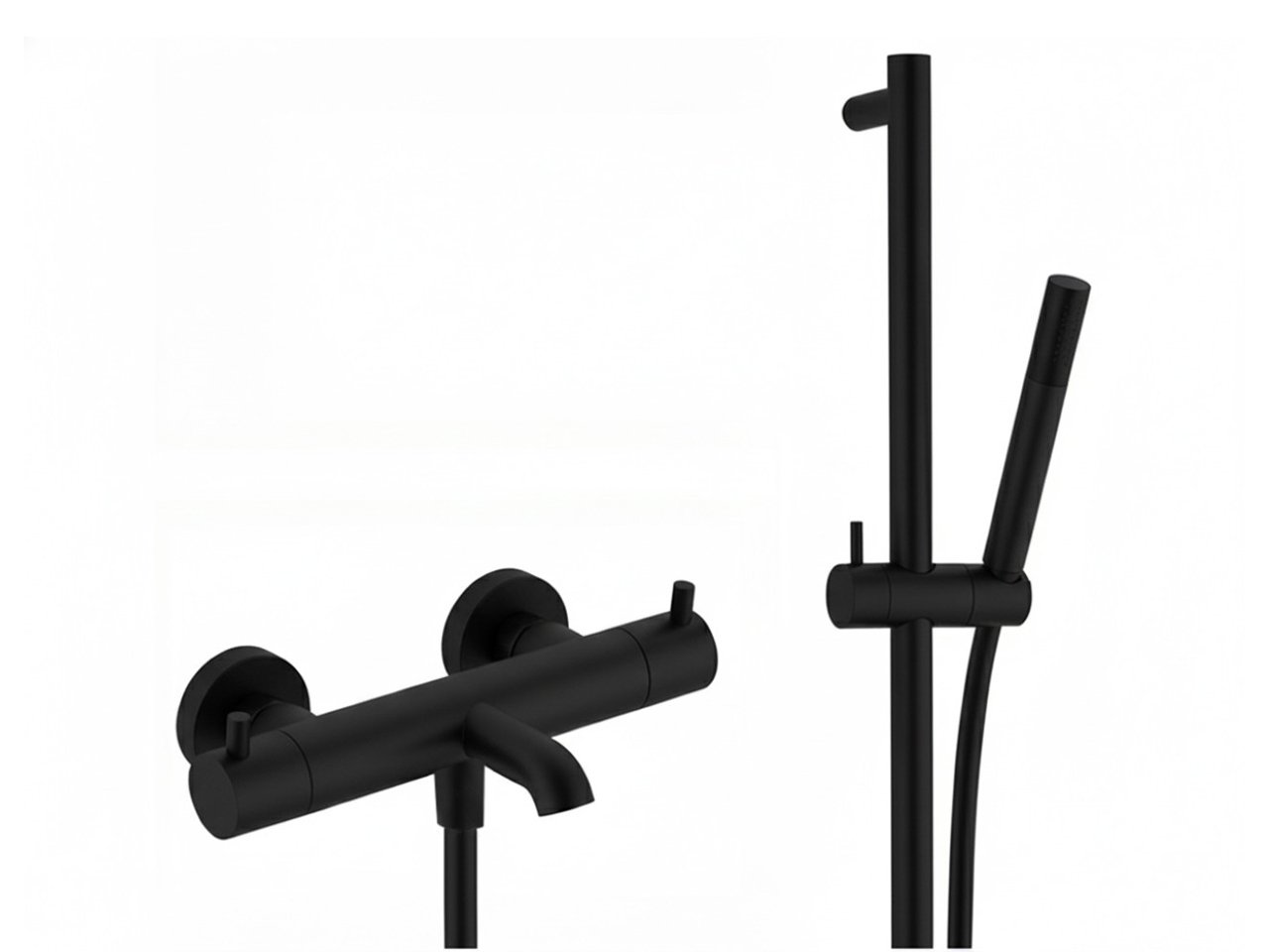 Miscelatore termostatico vasca con saliscendi NUOVA LESS_LNS23016 -1