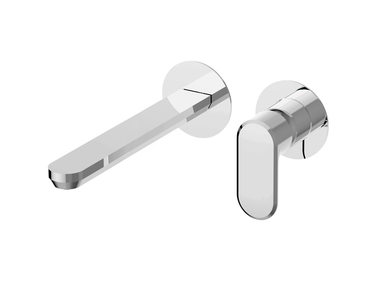 Parte esterna monocomando lavabo a parete LINEAVIVA_LV005517C -1