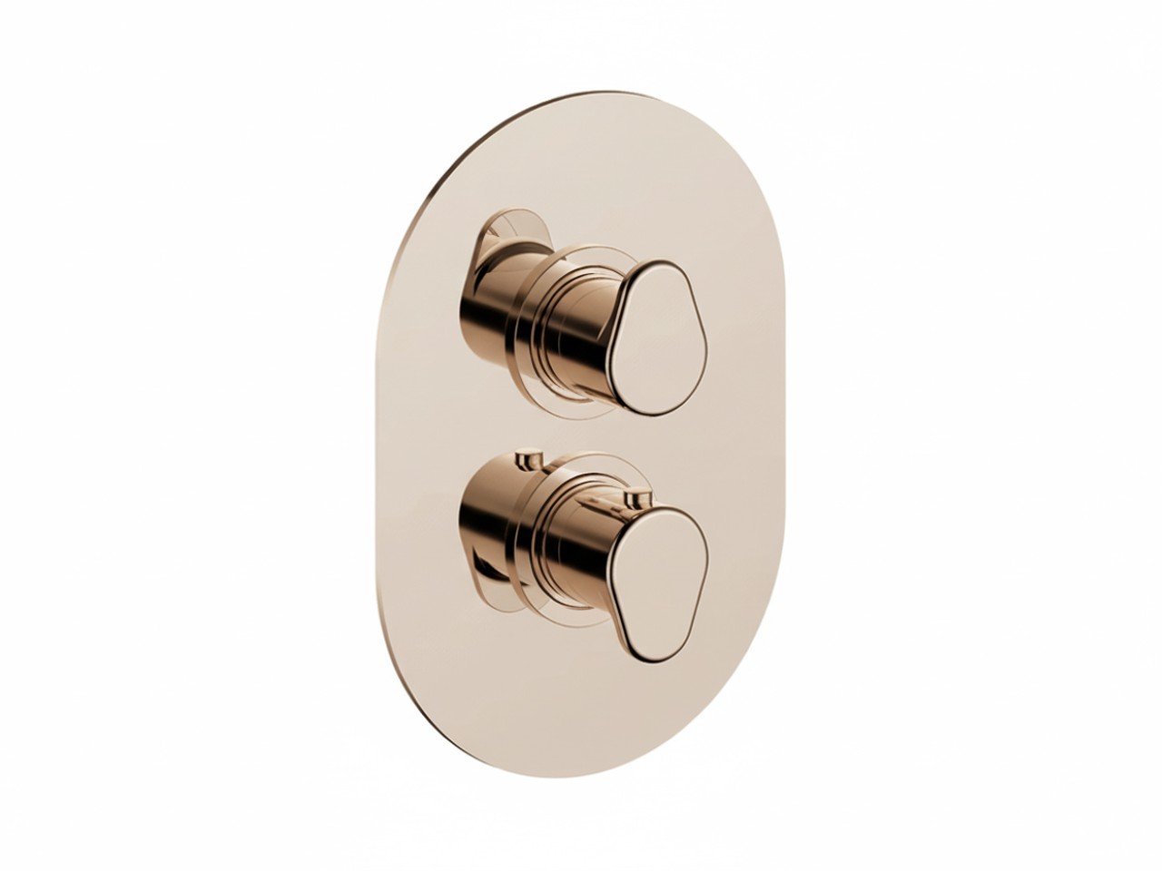 Parte esterna termostatico doccia incasso 2 uscite LINEAVIVA_LV018100 -1