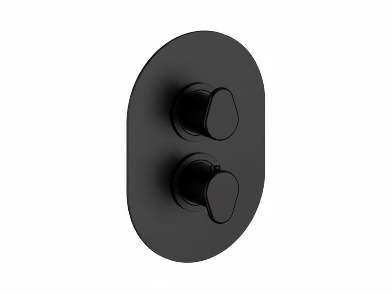 Parte esterna termostatico doccia incasso 2 uscite LINEAVIVA_LV018100 -1