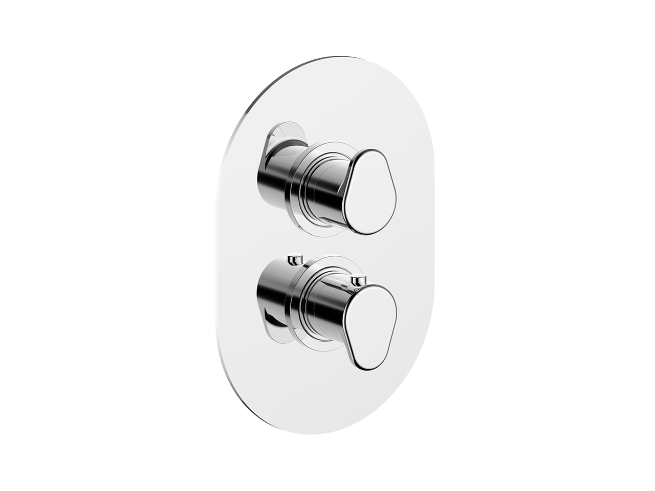 CisalParte esterna termostatico doccia incasso 2 uscite LINEAVIVA_LV018100