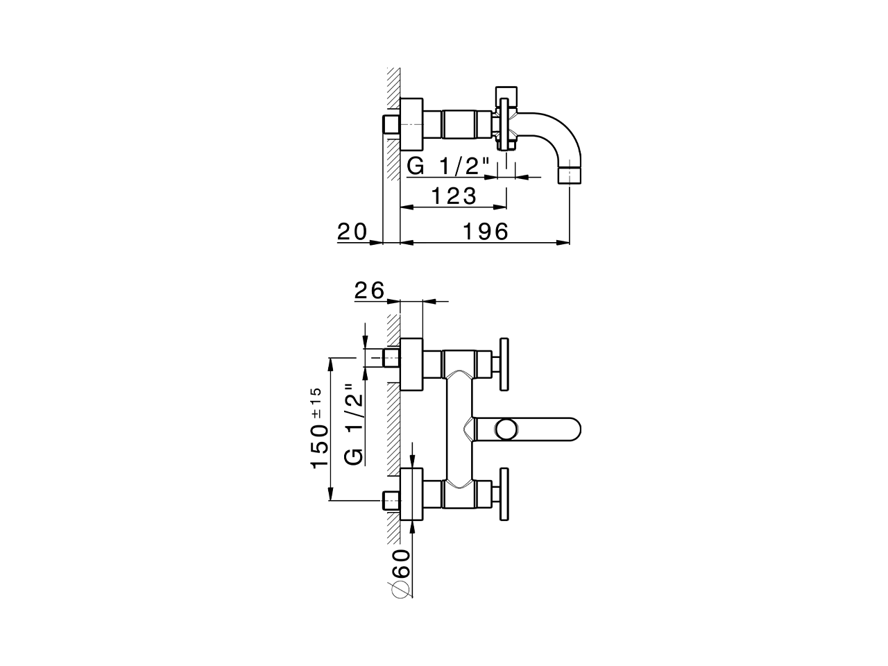 Miscelatore vasca GRACE_MN000130 - v1