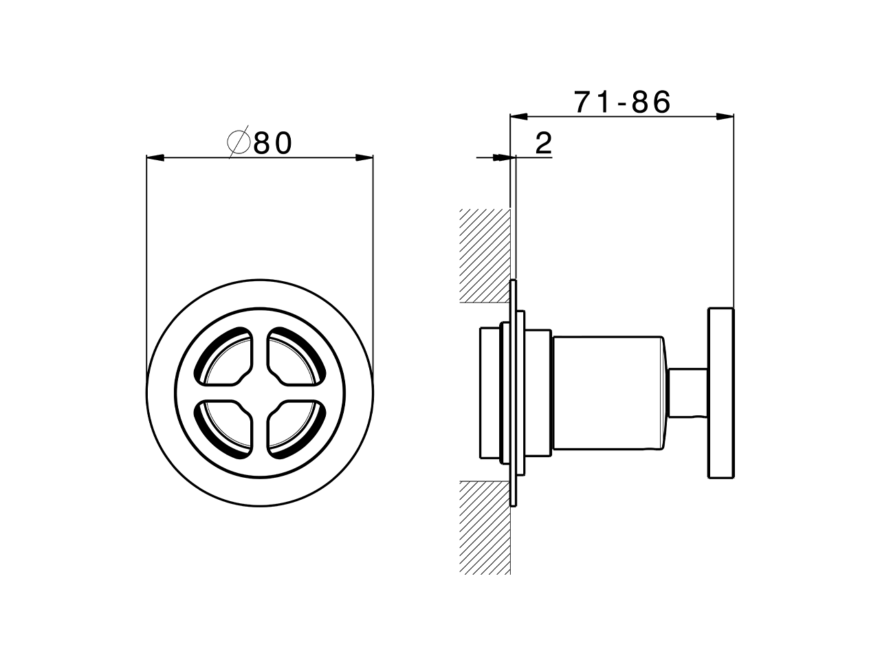 Parte esterna rubinetto GRACE_MN003310 - v1