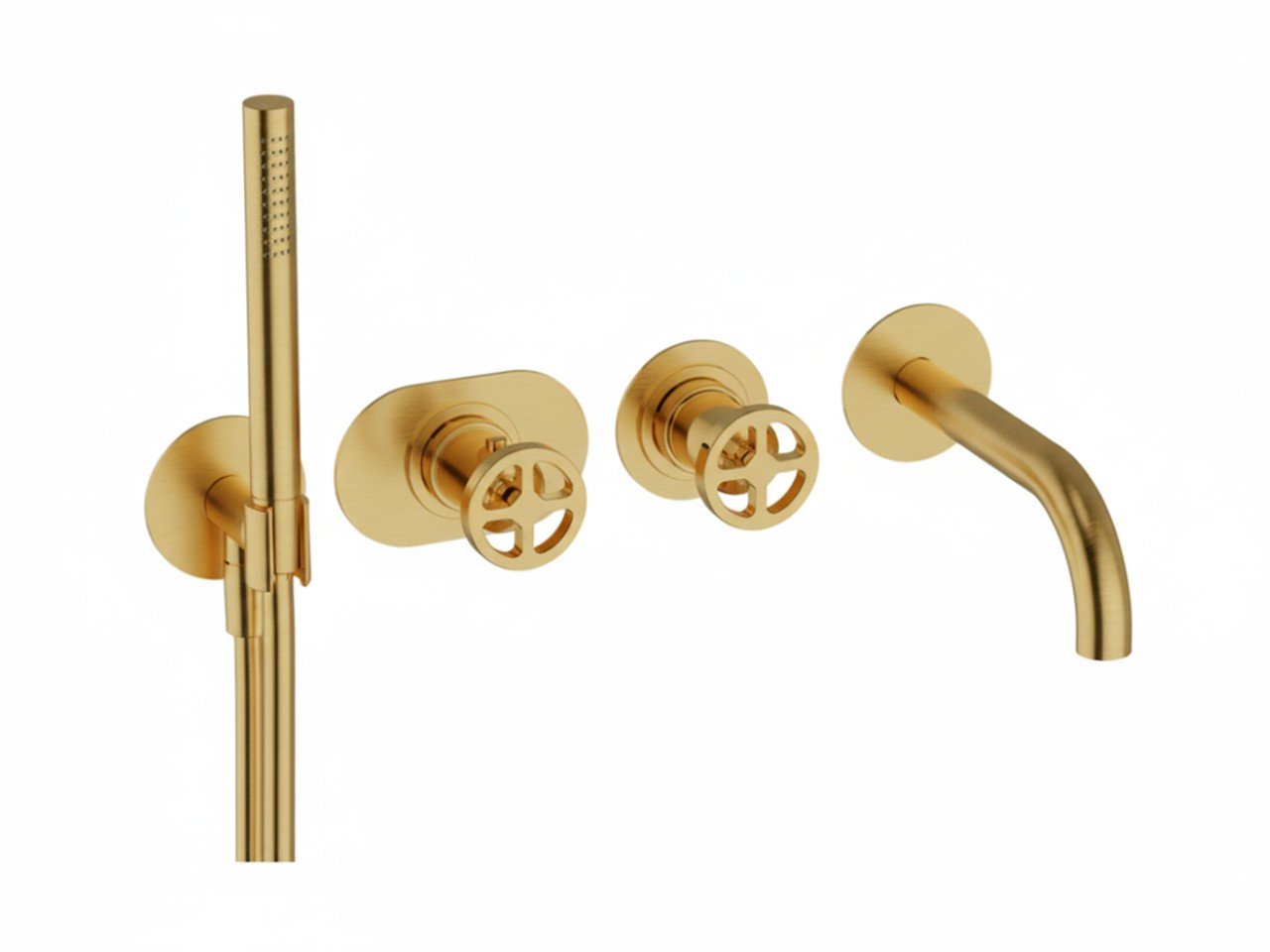 Parte esterna termostatico vasca incasso 2 uscite GRACE_MN019441 -1