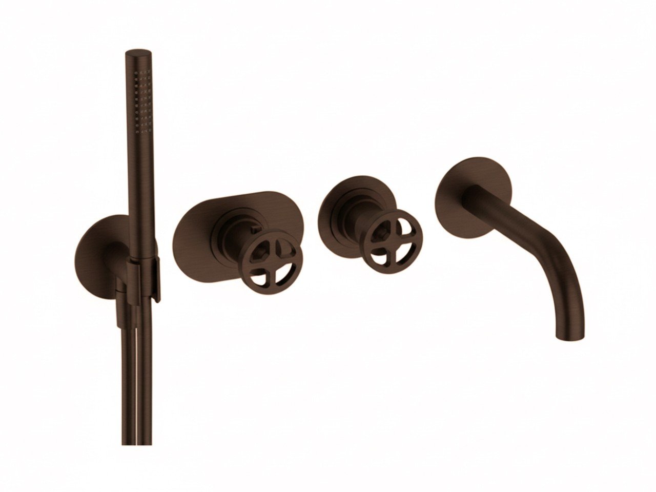 Parte esterna termostatico vasca incasso 2 uscite GRACE_MN019441 -1