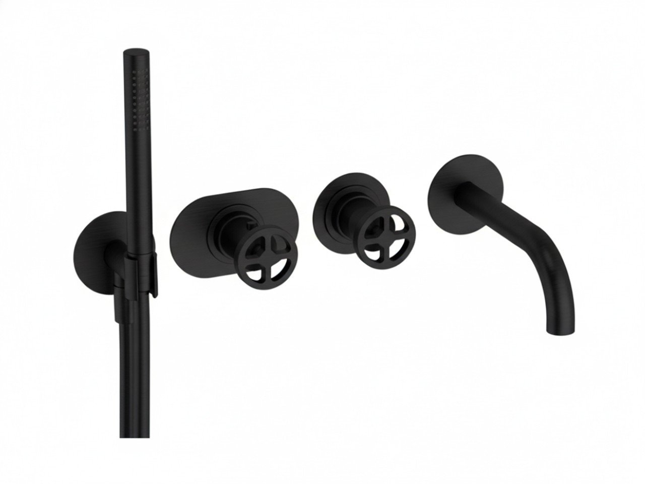 Parte esterna termostatico vasca incasso 2 uscite GRACE_MN019441 -1