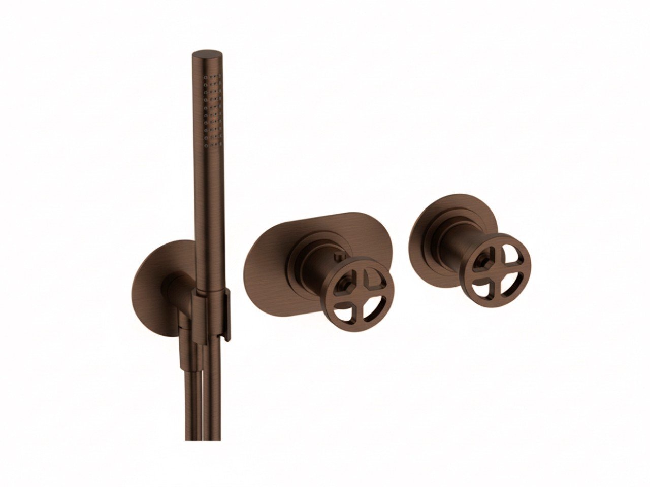 Parte esterna termostatico doccia incasso 2 uscite GRACE_MN019641 -1