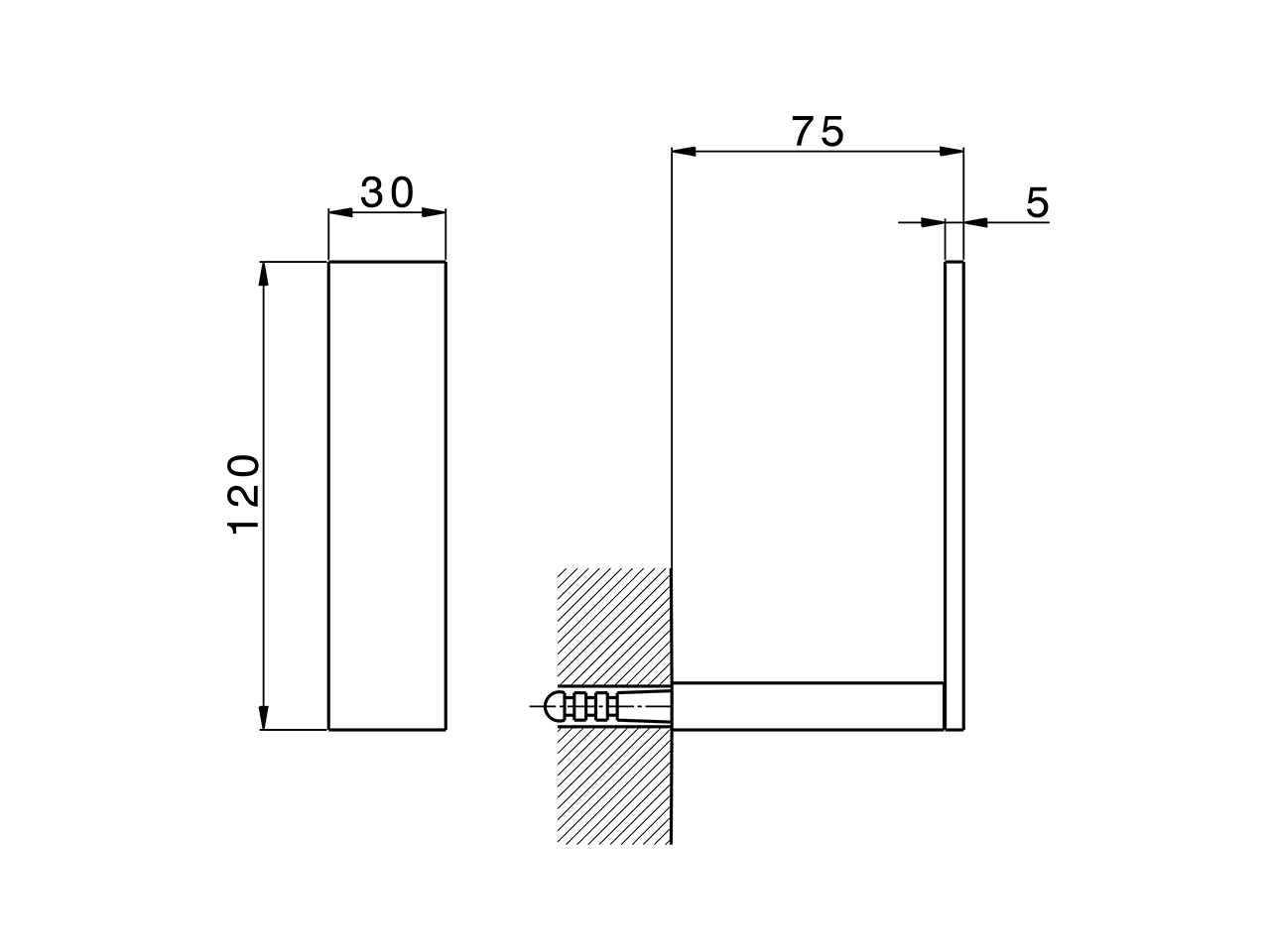 Porta rotolo di riserva ACCESSORI BAGNO_QU090410 - v1