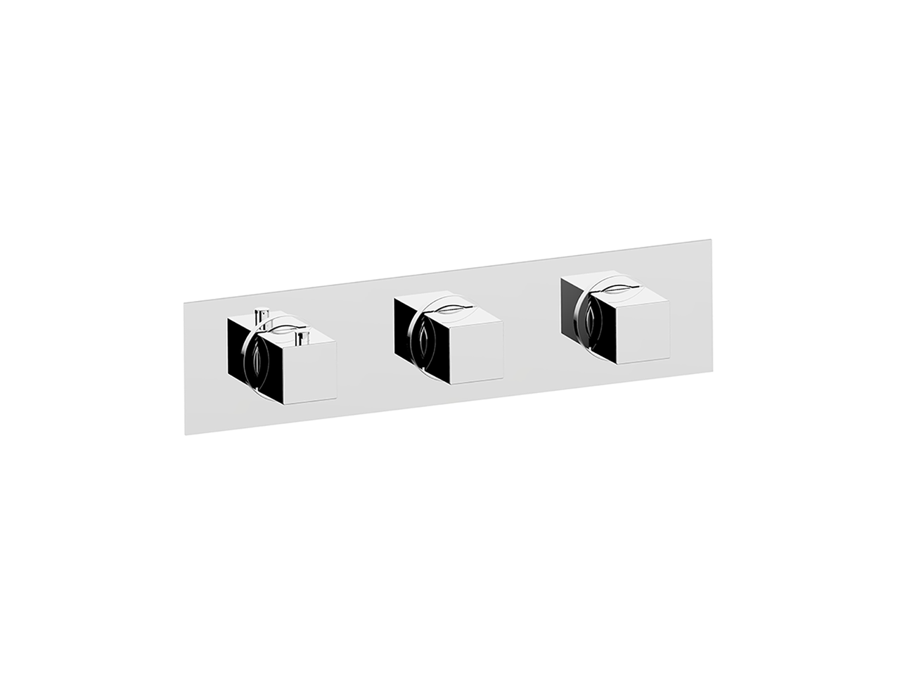 Parte esterna termo doccia incasso 2 funzioni ROADSTER ACCENT_RA01R200 - v1