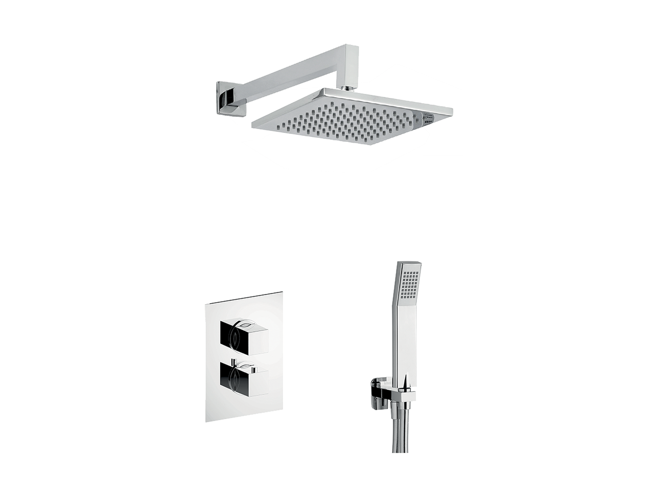 CisalKit completo miscelatore termostatico doc. incasso ROADSTER ACCENT_RA0KT010