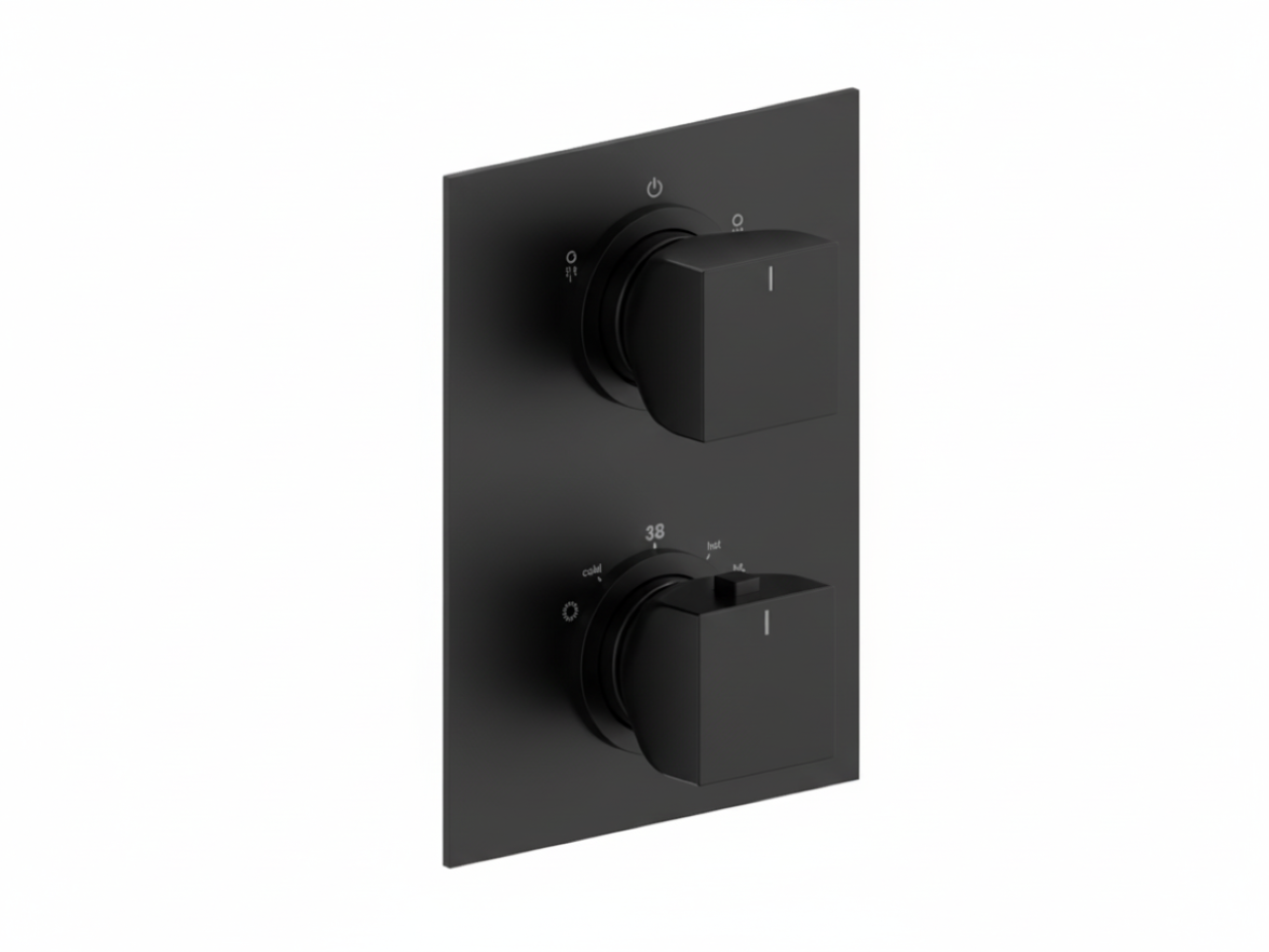 Parte esterna termostatico doccia incasso 3 uscite HI-RISE_RI019200 -1