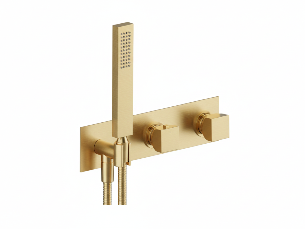 Parte esterna termostatico doccia incasso 2 uscite HI-RISE_RI019640 -1