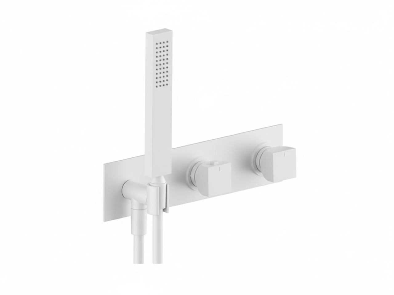 Parte esterna termostatico doccia incasso 2 uscite HI-RISE_RI019640 -1