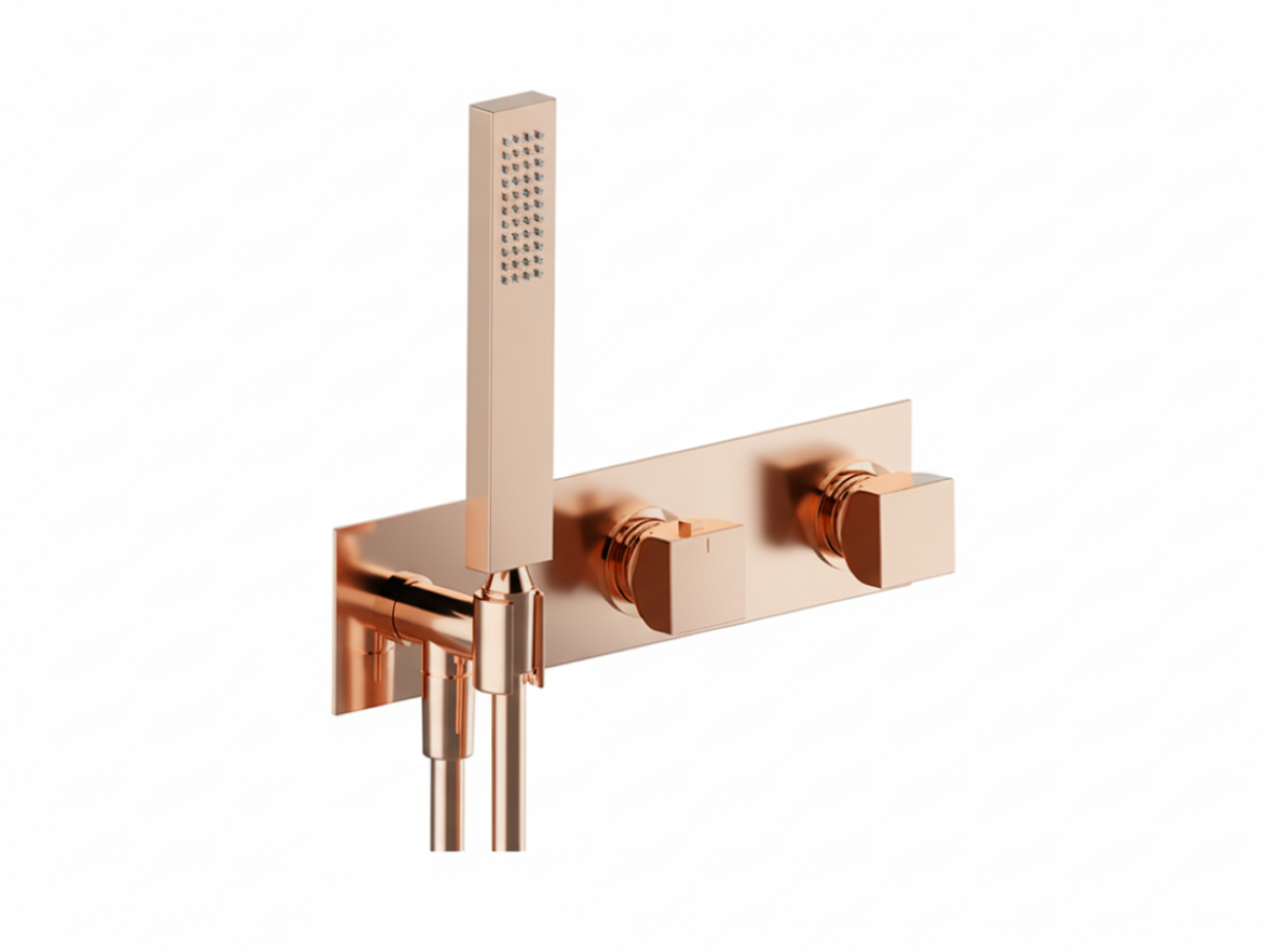 Parte esterna termostatico doccia incasso 2 uscite HI-RISE_RI019640 -1