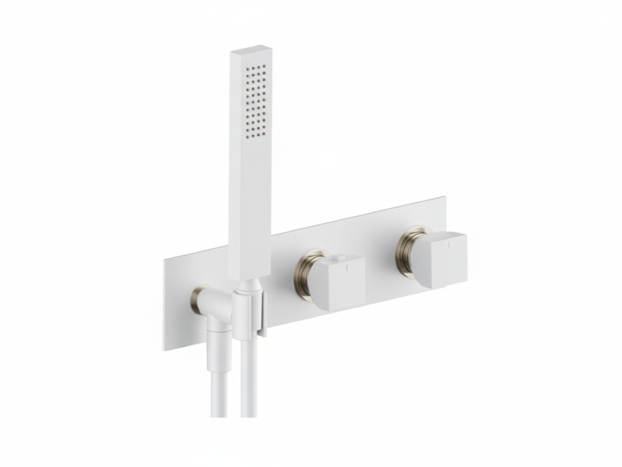 Parte esterna termostatico doccia incasso 2 uscite HI-RISE_RI019640 -1