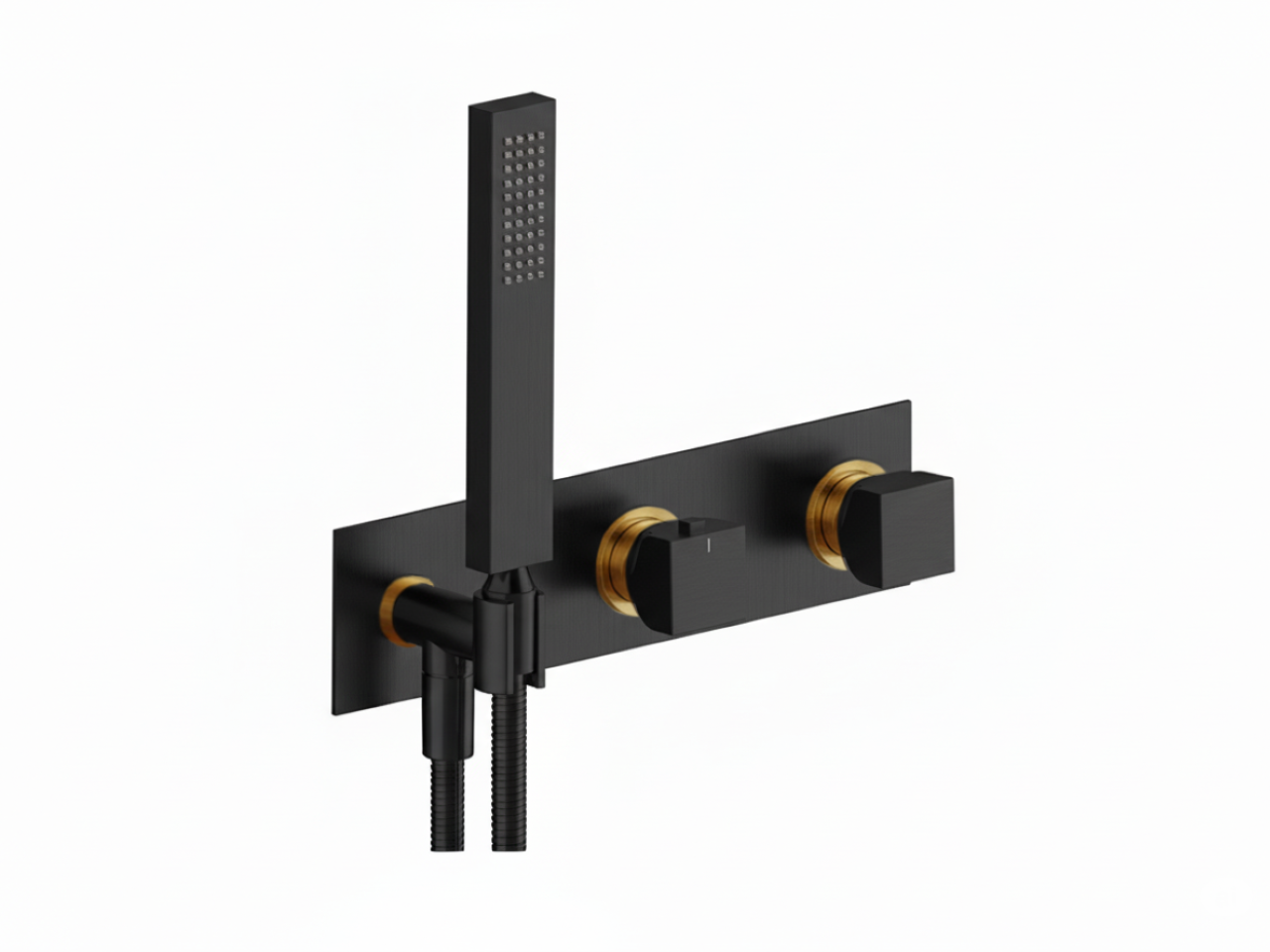 Parte esterna termostatico doccia incasso 2 uscite HI-RISE_RI019640 -1