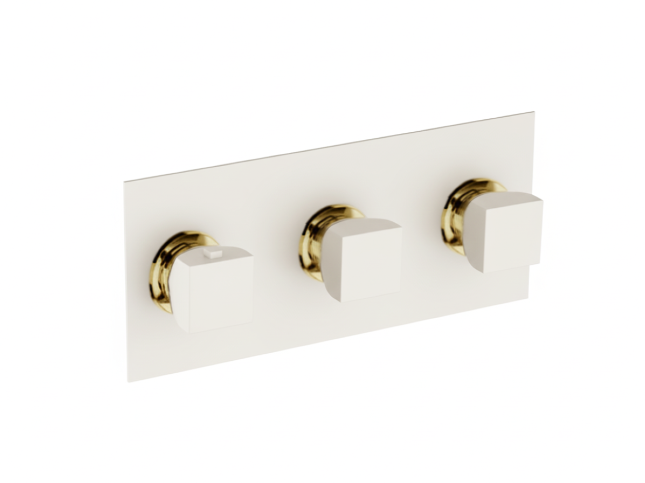 Parte esterna termo doccia incasso 2 funzioni HI-RISE_RI01R200 -1