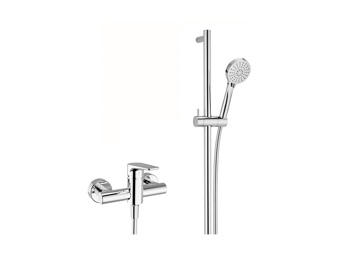 Miscelatore monocomando doccia completo ROCK&ROLL_RK000460 - v1