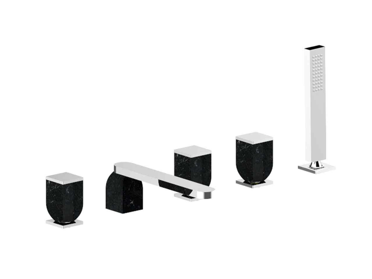 CisalMiscelatore bordo vasca 5 fori HI-RISE_RM000260