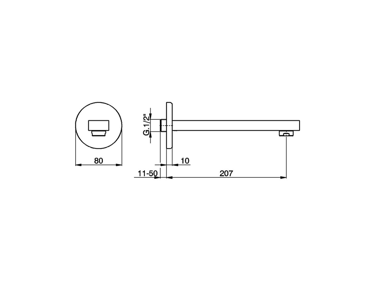 Bocca di erogazione ROADSTER ACCENT_RR000240 - v1