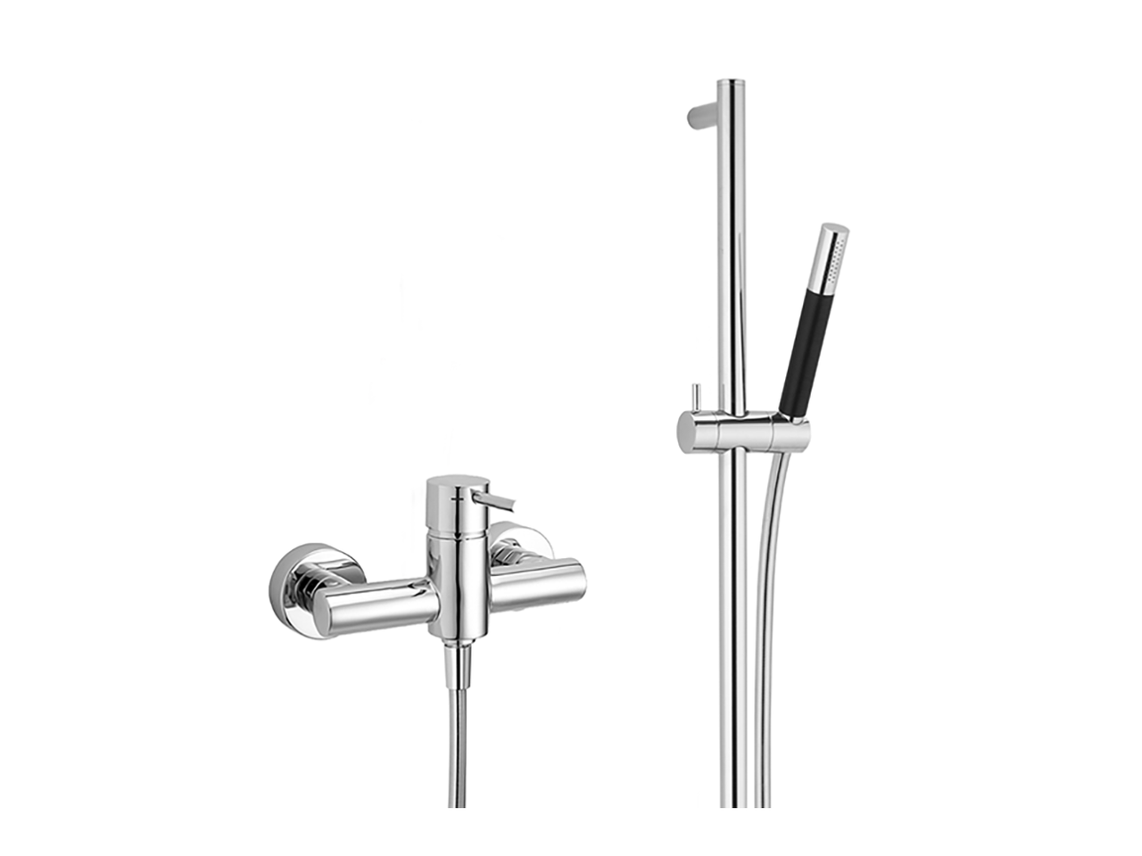 CisalMiscelatore monocomando doccia completo SLIM_SM000460