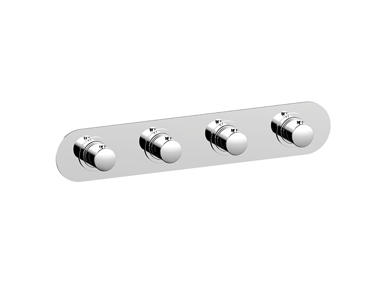 CisalParte esterna termo doccia incasso 3 funzioni SLIM_SM01R300