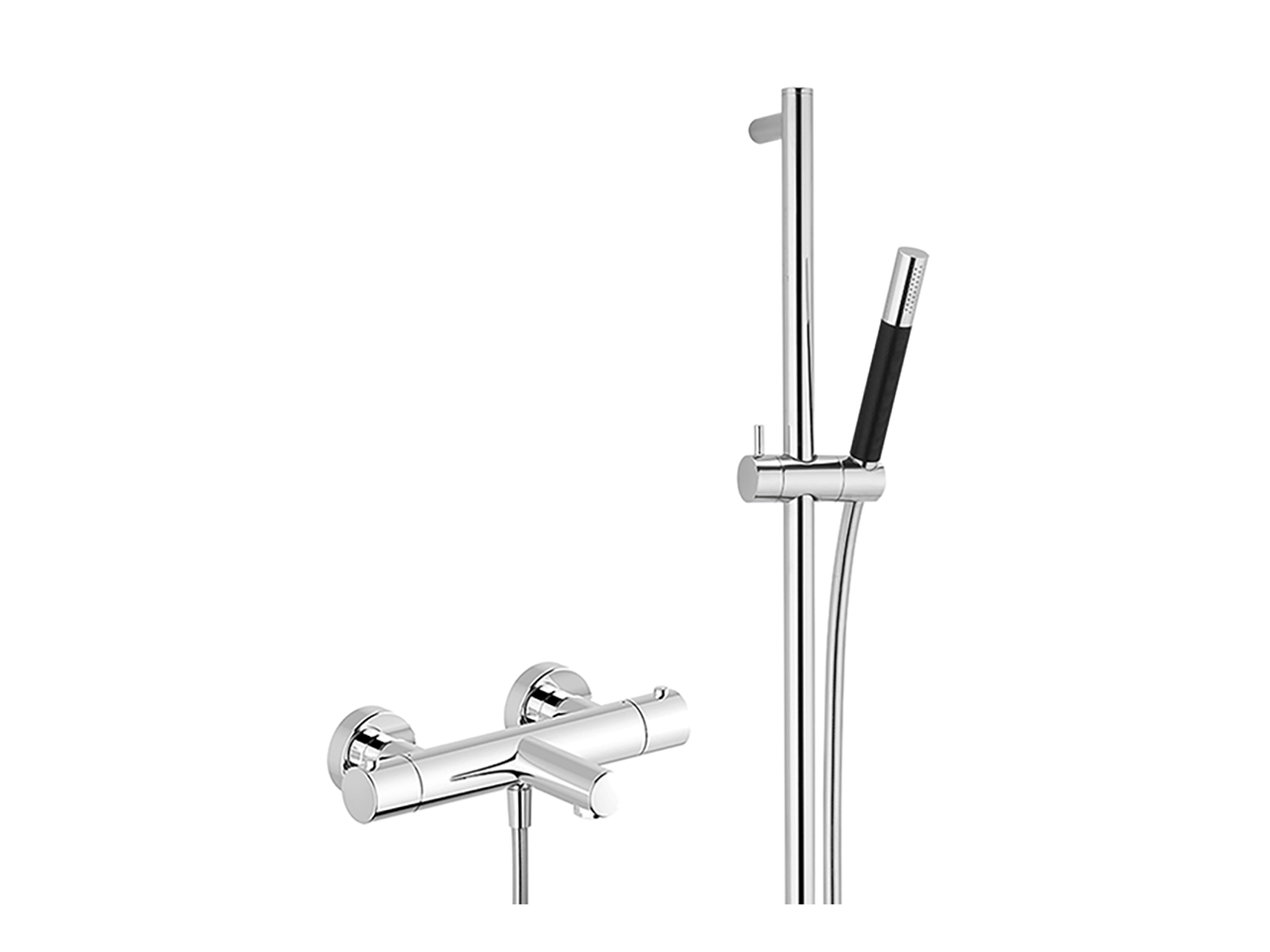 CisalMiscelatore termostatico vasca con saliscendi SLIM_SMS23010