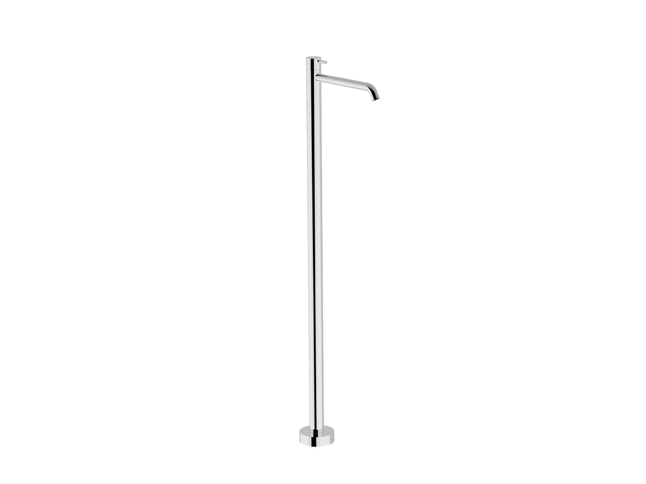 CisalParte esterna monocomando lavabo a pavimento LESS MINIMAL_LN014510C