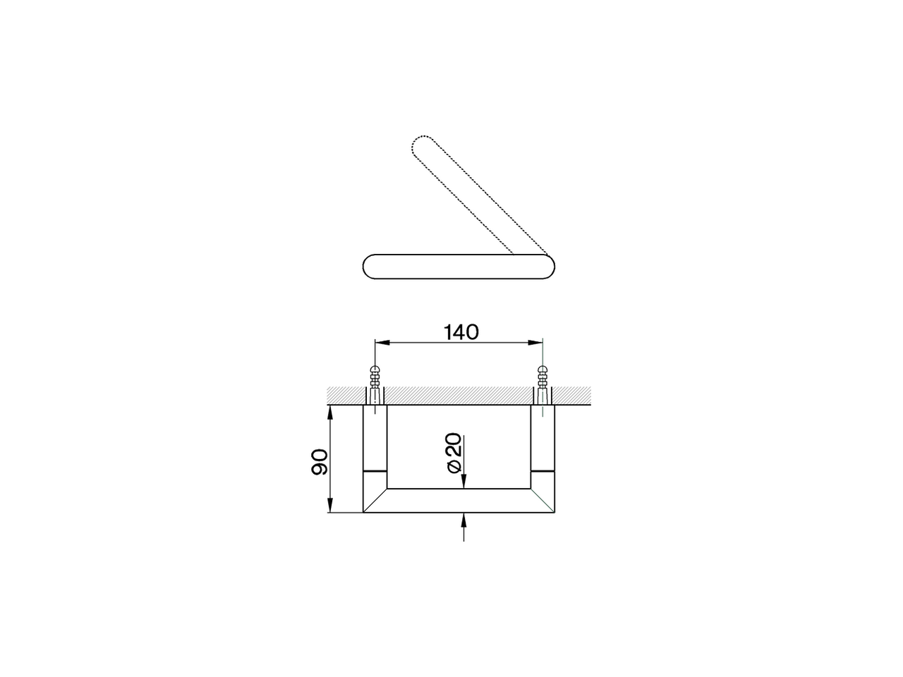 Porta rotolo ACCESSORI BAGNO_SY090400 - v1
