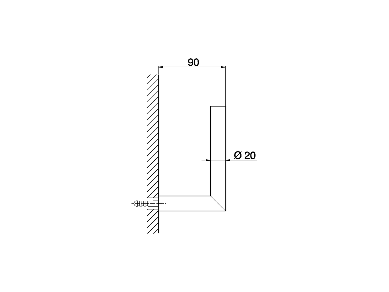 Porta rotolo di riserva ACCESSORI BAGNO_SY090410 - v1