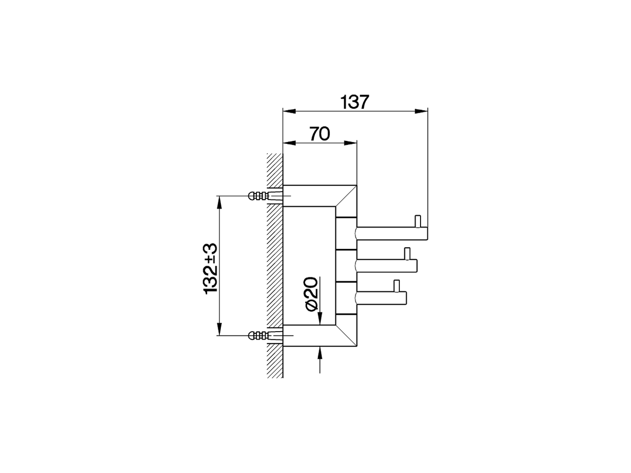 Appendino multiplo ACCESSORI BAGNO_SY090700 - v1
