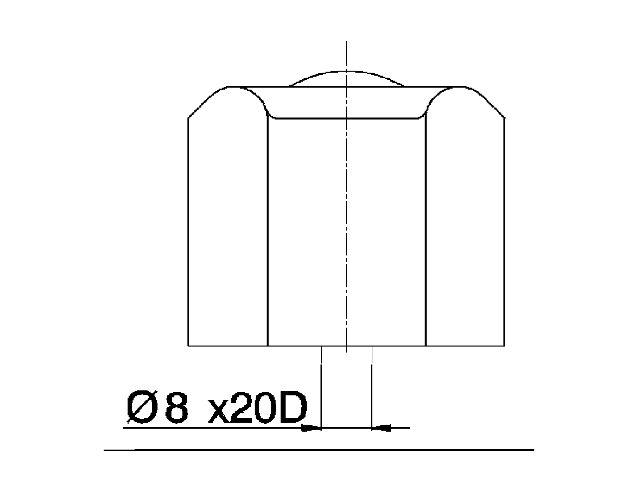 Maniglia F TR_TM010010 - v1