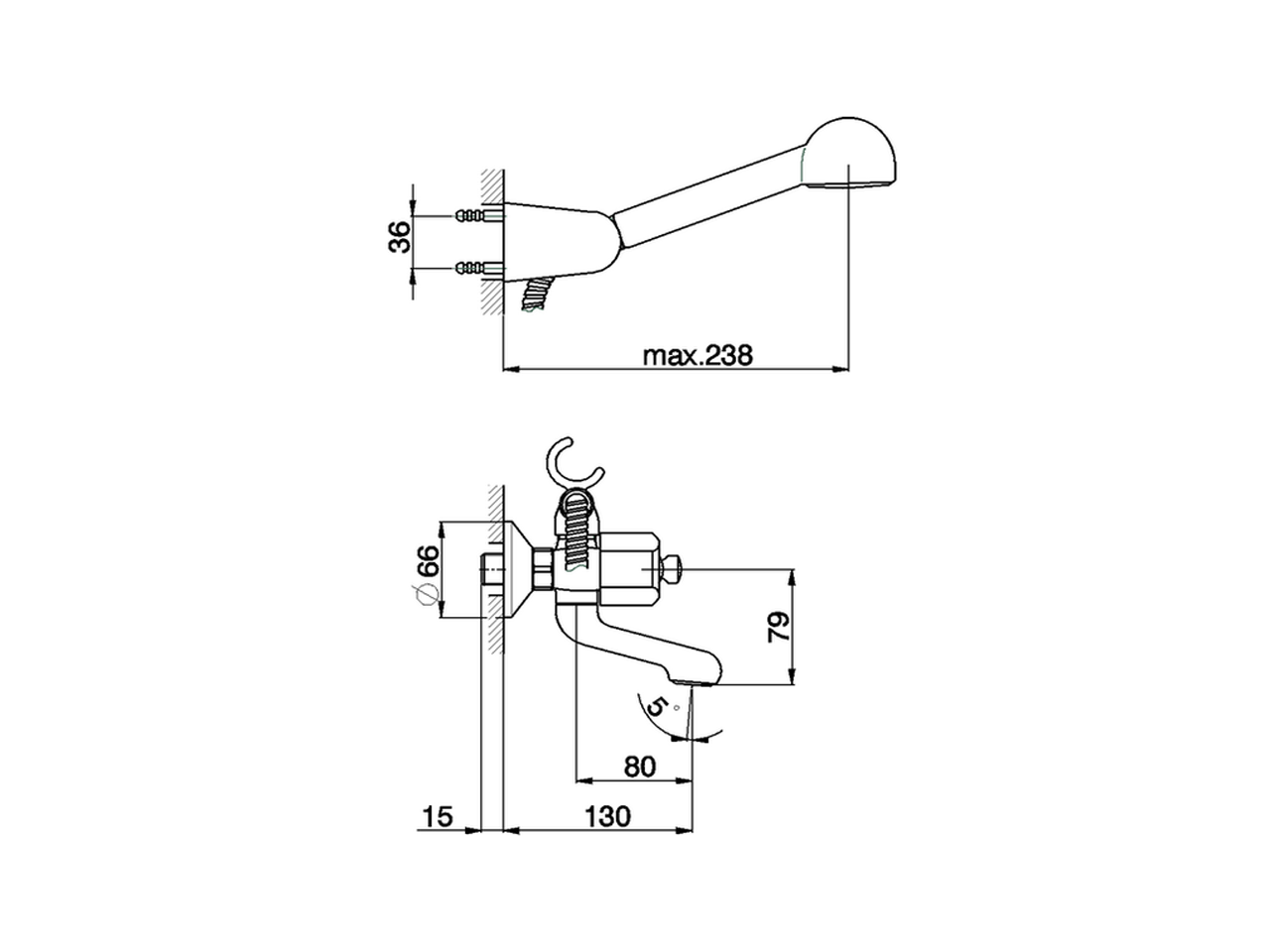 Miscelatore vasca completo TR_TR000120 - v1