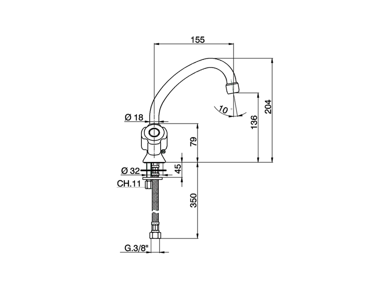 Miscelatore lavabo TR_TR000521 - v1