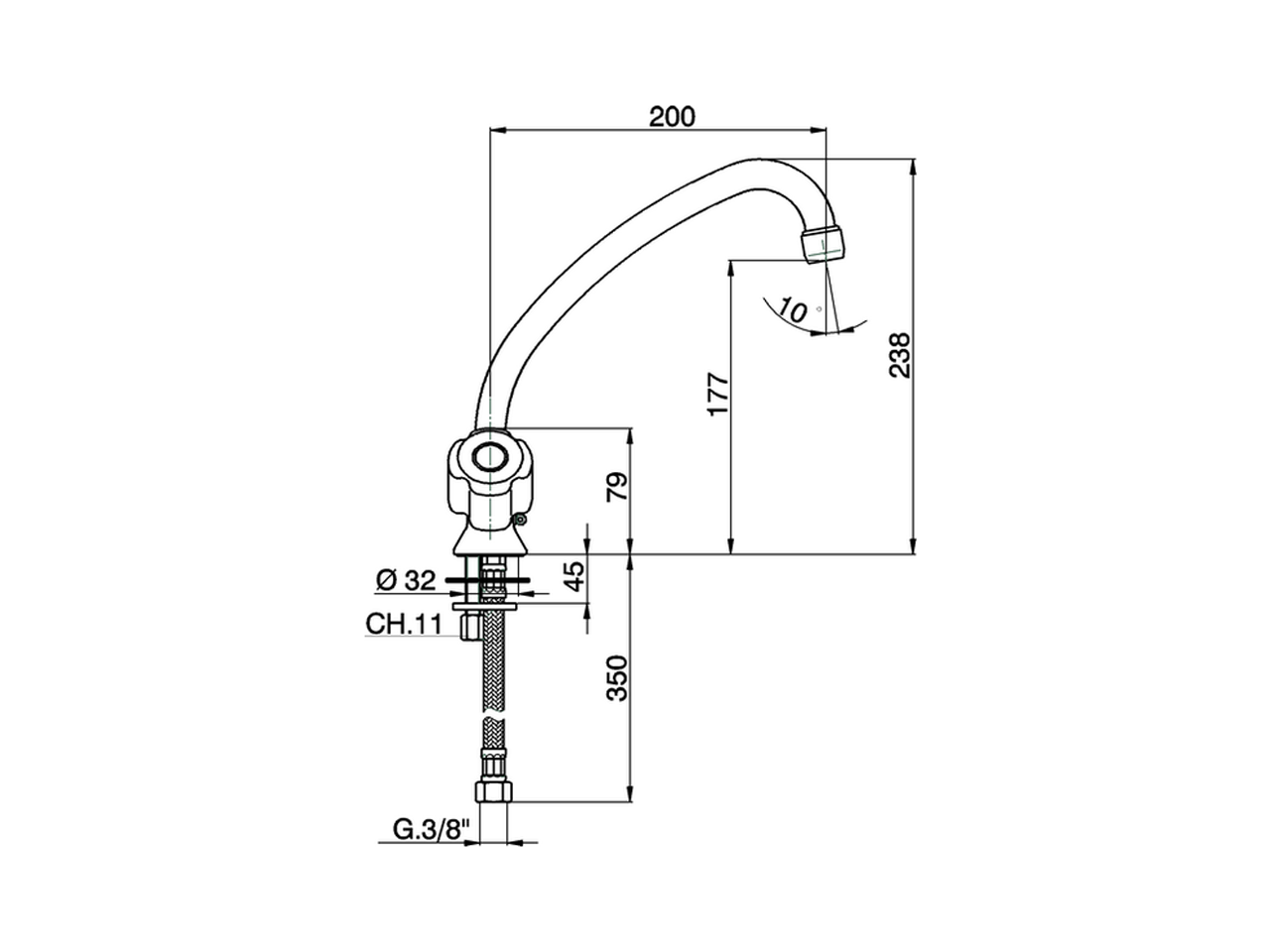 Miscelatore lavello TR_TR000535 - v1