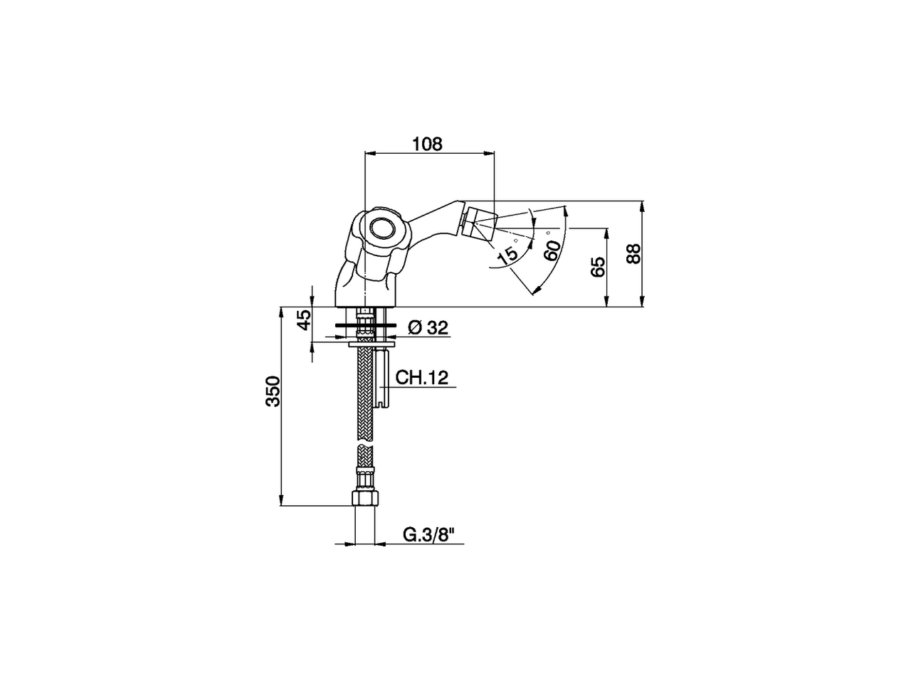 Miscelatore bidet TR_TR000560 - v1