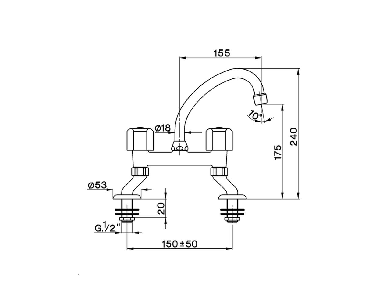 Miscelatore lavabo 2 fori TR_TR000720 - v1